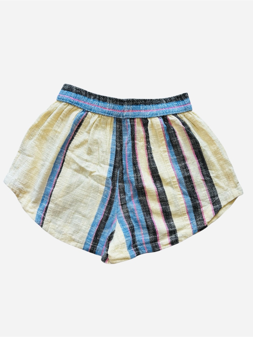 Free People Kalli Board Shorts Women's S 100% Cotton High Rise Coastal Beachy - Picture 9 of 9